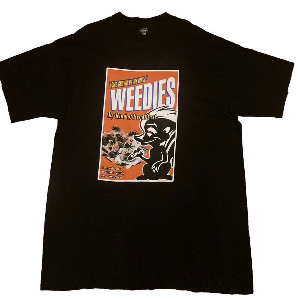 [SOLD] Weedies Beeakfast Tee